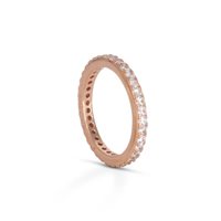 Anello Dilvdò Eternity in Argento Zircone ANLVRB-14